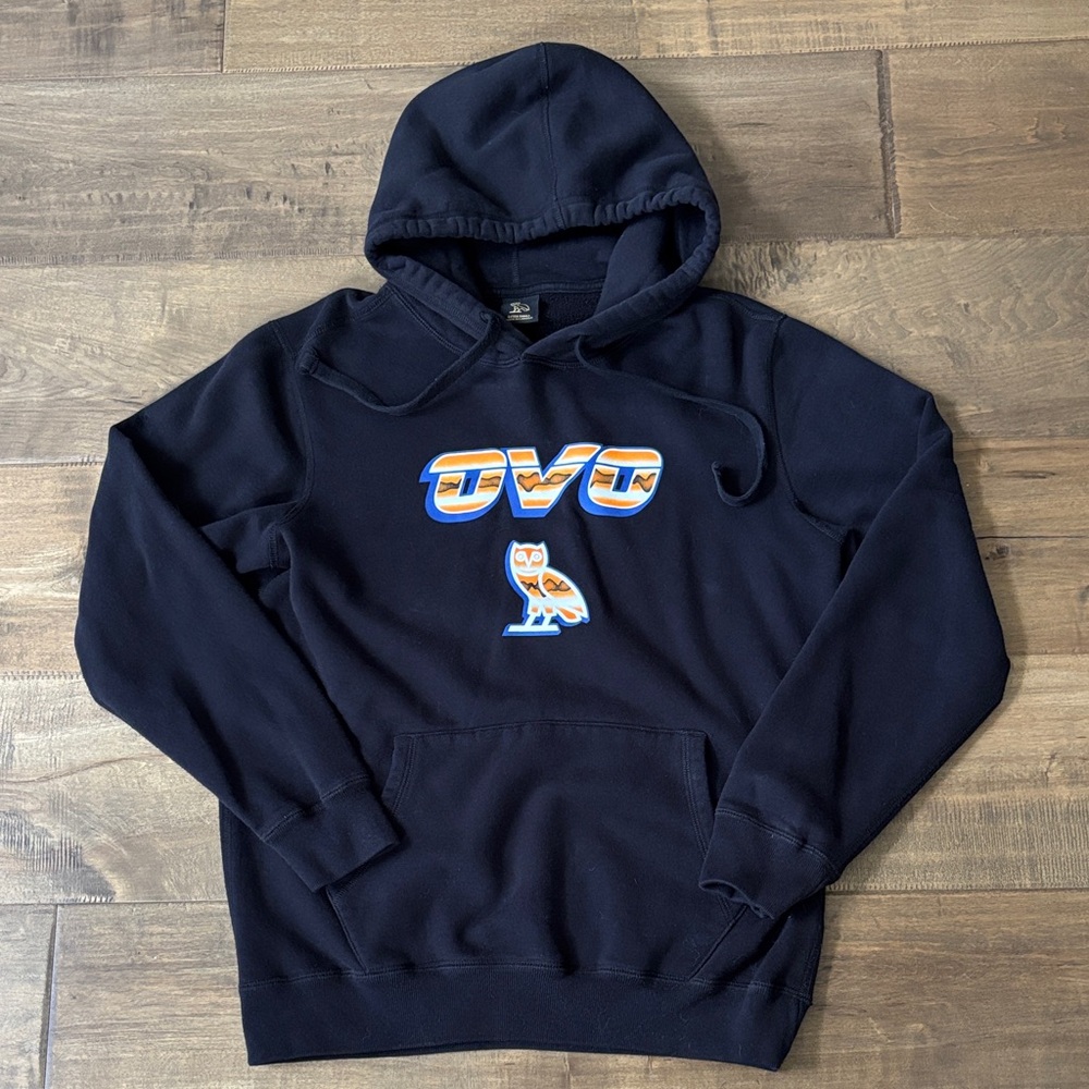 OVO October’s Very Own Black Hoodie with OVO Logo size XSmall